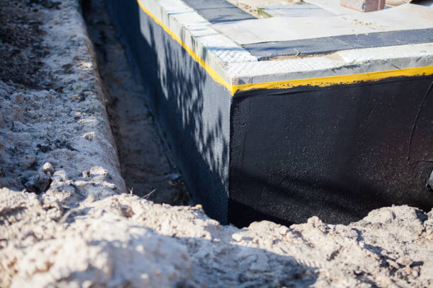 Professional Interior Drainage System technician working in Coleman, MI